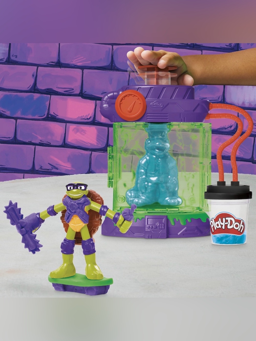 Play-Doh Teenage Mutant Ninja Turtles Mutation Station Playset - Picture 6 of 7